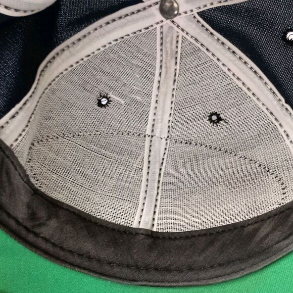 USS Independence Snapback Hat CV 62 US Navy Scrambled Eggs Vintage USA Made - Picture 9 of 15